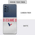NFL Houston Texans White Striped Galaxy S20 Plus Skin